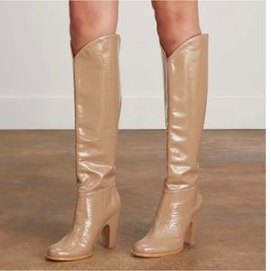 Rachel Comey tall leather Willow boots in Tan, never worn